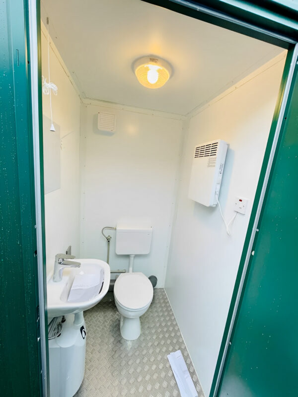 8ft x 5ft double mains toilet 1+1 (green) 8ft x 5ft double mains toilet 1+1 (green)