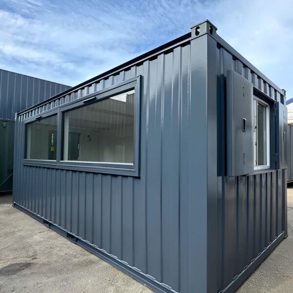 21ft x 8ft custom cabin office / canteen | picture windows | portable building 21ft x 8ft custom cabin office / canteen | picture windows | portable building