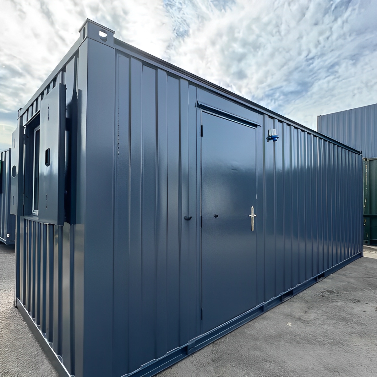 21ft x 8ft Custom Cabin Office / Canteen | Picture Windows | Portable Building 21ft x 8ft Custom Cabin Office / Canteen | Picture Windows | Portable Building
